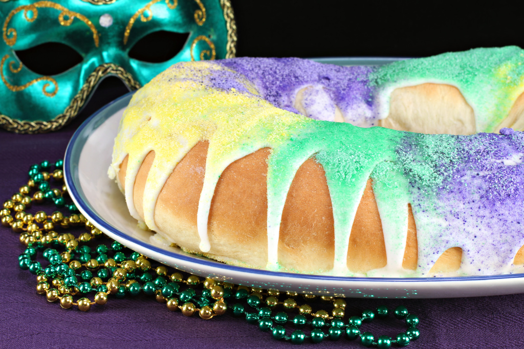 Kings Cake for Mardi Gras