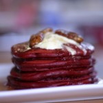 Red Velvet Pancakes