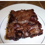 Blueberry Chocolate Chip Pecan Brownies