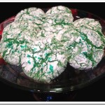 St. Patrick’s Day Crinkle Cookies