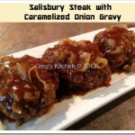 Salisbury Steak with Caramelized Onion Gravy
