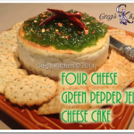 Four Cheese,  Pepper Jelly Cheese Cake