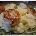 Parmesan Risotto with Seared Scallops