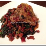 BRAISED CHICKEN WITH BACON & SWISS CHARD