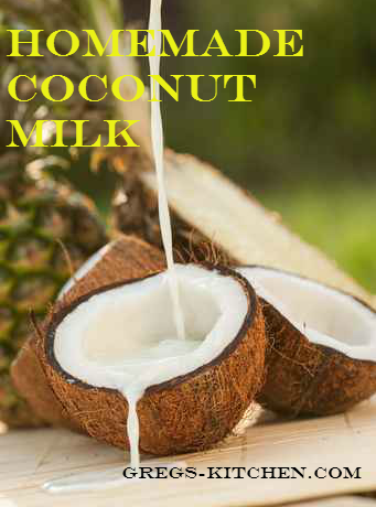 coconut milk