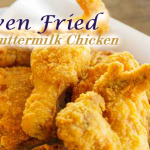 Oven Fried Buttermilk Chicken