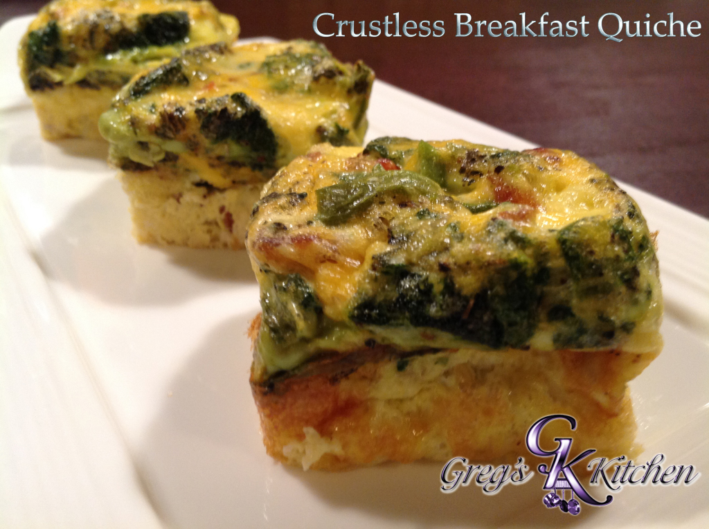 crustless quiche