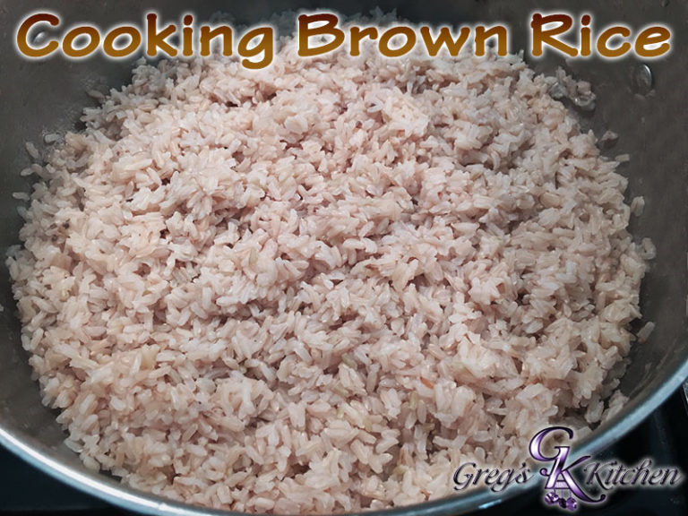 Cooking Brown Rice