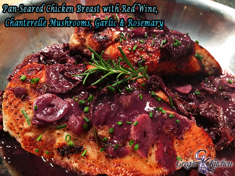 redwinechanterelemushroomchicken