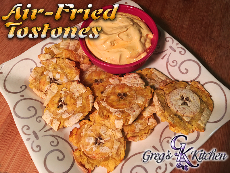 Frozen tostones clearance in air fryer