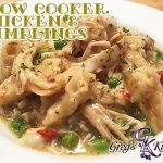 Slow Cooker Chicken & Dumplings