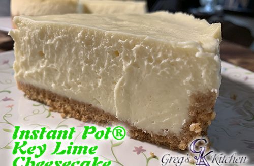 Instant pot key online lime cheesecake