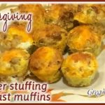 Thanksgiving Leftover Stuffing Breakfast Muffins