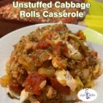 Unstuffed Cabbage Rolls Casserole