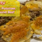 Southern Skillet Potatoes and Ground Beef