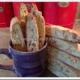 Peanut &ndash; White Chocolate Chip Biscotti
