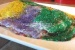 Strawberry Cream Cheese Kings Cake Pastry