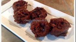 Candied Bacon Pecan Fudgies