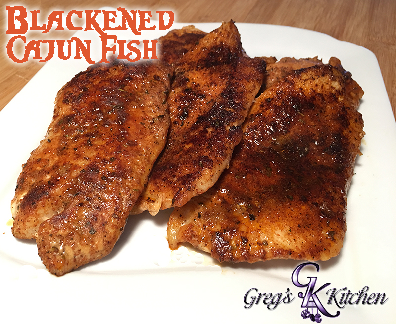 Blackened Cajun Fish