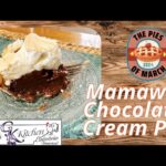 Old Fashioned Chocolate Cream Pie
