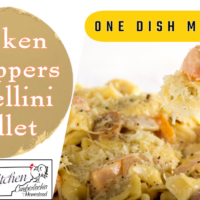 Is Chicken & Pepper Tortellini Skillet the PERFECT One Pot Meal?