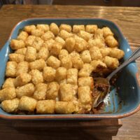 Chili Tator Tot Casserole:
