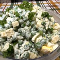 Cumberlachia Homestead Irish Pea Salad