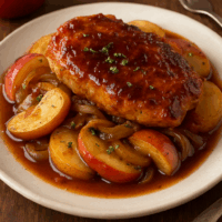 Apple Cranberry Pork Chops