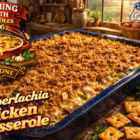 Cumberlachia Chicken Casserole | Creamy Homestyle Chicken Bake Recipe